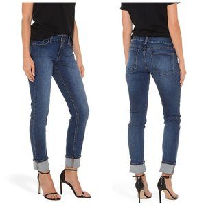 MOTT & BOW Women's Medium Wash Slim Boyfriend Ridge Jeans Size 27x28